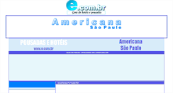 Desktop Screenshot of americana.e.com.br